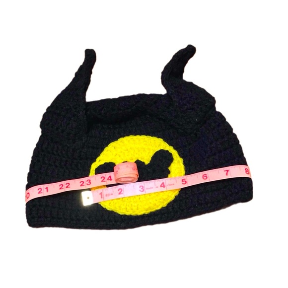 The Dark Knit Rises: Handmade Crochet Beanie by GrandmaMia - Picture 4 of 4